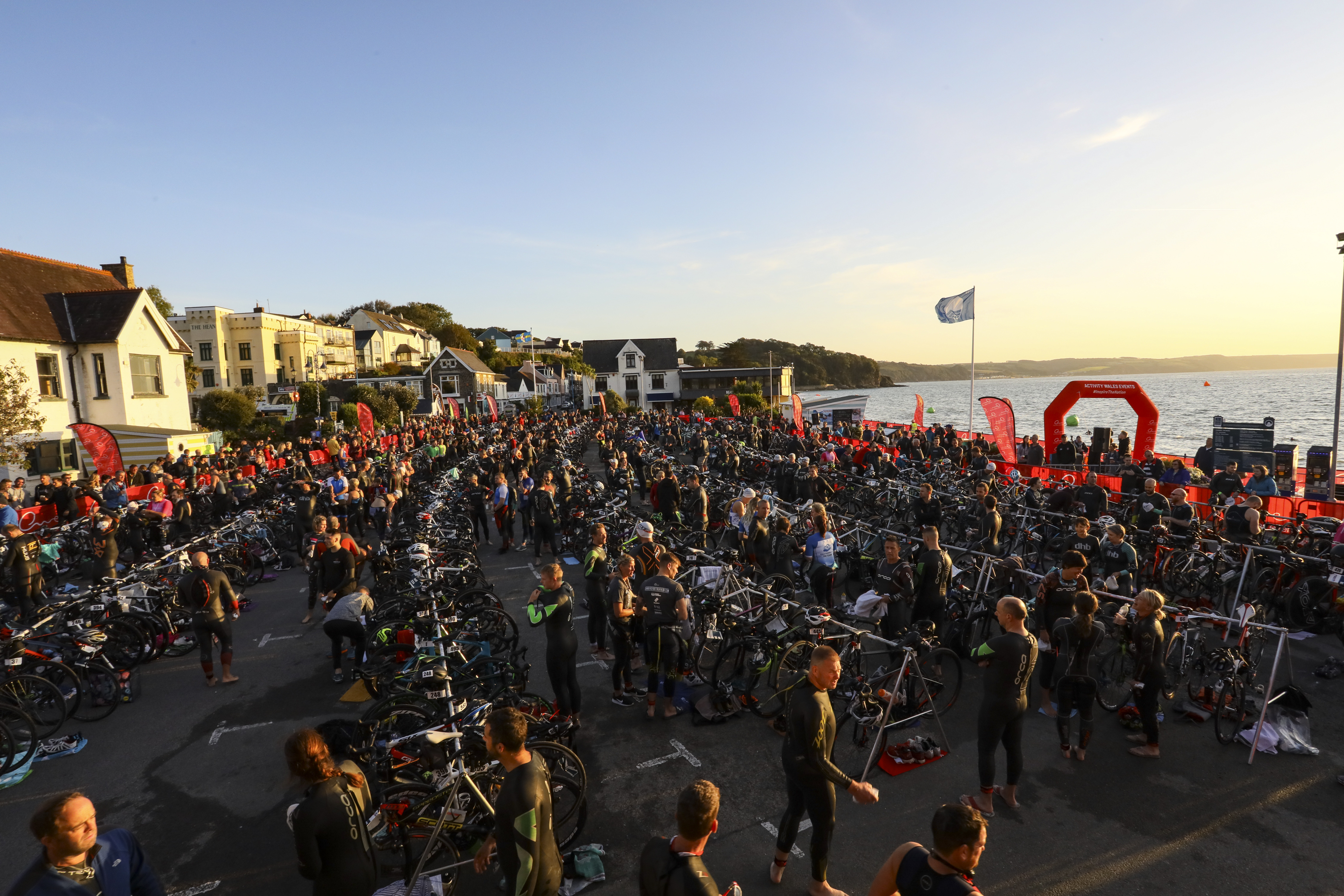 3-year partnership extension with host WICC for Saundersfoot Triathlon