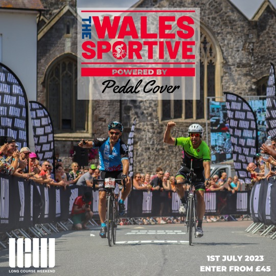 Pedal Cover to "Power" The Wales Sportive 2023