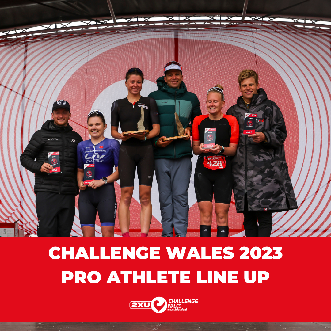 Pro Athlete Line Up for Challenge Wales 2023